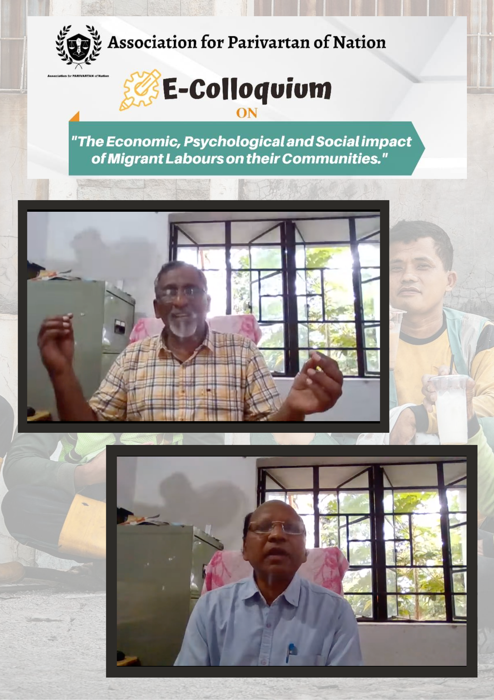 E-colloquium on The Economic, Psychological and Social Impact of Migrant Labourers on Their Communities
