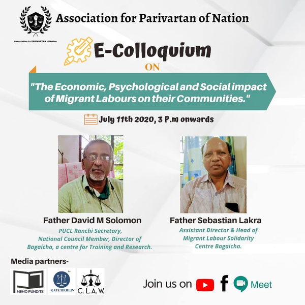 E-colloquium on The Economic, Psychological and Social Impact of Migrant Labourers on Their Communities